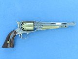 1973 Vintage Factory Engraved & Cased .44 Cal. Navy Arms Remington 1858 New Model Army Revolver w/ Fitted Case & Accessories
** UNFIRED & Mint! ** - 10 of 25