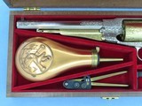 1973 Vintage Factory Engraved & Cased .44 Cal. Navy Arms Remington 1858 New Model Army Revolver w/ Fitted Case & Accessories
** UNFIRED & Mint! ** - 3 of 25