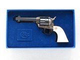 Colt Single Action Army, Factory One-Piece Ivory Grips, Cal. .45 LC SOLD - 1 of 14