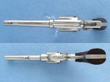 ** SOLD ** Smith & Wesson Hand Ejector (Model of 1905-4th Change), Cal. .32-20, 5 Inch Barrel, Nickel, 1939 Vintage - 3 of 10