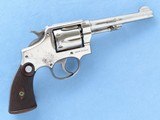 ** SOLD ** Smith & Wesson Hand Ejector (Model of 1905-4th Change), Cal. .32-20, 5 Inch Barrel, Nickel, 1939 Vintage - 2 of 10