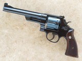 Smith & Wesson .357 Magnum, Pre-Model 27, 6 1/2 Inch Barrel, 1955 Vintage SOLD - 9 of 11