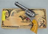 CIMARRON ROOSTER SHOOTER 6 SAA CHAMBERED IN 45 COLT WITH MATCHING BOX "ANIB" - 1 of 17