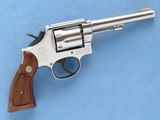 Smith & Wesson Model 10, Nickel, Cal. .38 Special, 5 Inch Barrel - 8 of 9