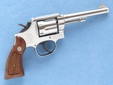 Smith & Wesson Model 10, Nickel, Cal. .38 Special, 5 Inch Barrel - 2 of 9