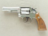 1971 Nickel Smith & Wesson Model 10-6 Heavy Barrel Military & Police .38 Special Revolver w/ Box, Manuals, Tool Kit, Etc.
* Superb Example * - 9 of 25