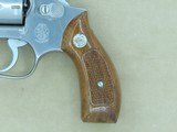 1979 Smith & Wesson Model 60 Chiefs Special Stainless .38 Special Revolver
* Clean Model 60 No Dash w/ Pinned Barrel * SOLD - 2 of 25