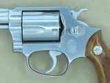 1979 Smith & Wesson Model 60 Chiefs Special Stainless .38 Special Revolver
* Clean Model 60 No Dash w/ Pinned Barrel * SOLD - 3 of 25