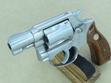1979 Smith & Wesson Model 60 Chiefs Special Stainless .38 Special Revolver
* Clean Model 60 No Dash w/ Pinned Barrel * SOLD - 25 of 25