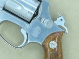 1979 Smith & Wesson Model 60 Chiefs Special Stainless .38 Special Revolver
* Clean Model 60 No Dash w/ Pinned Barrel * SOLD - 23 of 25