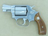 1979 Smith & Wesson Model 60 Chiefs Special Stainless .38 Special Revolver
* Clean Model 60 No Dash w/ Pinned Barrel * SOLD - 1 of 25