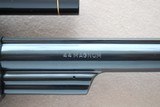 1988 Manufactured Smith & Wesson Model 29-4 chambered in 44 Magnum w/ 8 3/8" Ported Barrel and Leupold Scope SOLD - 22 of 24