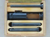1969 Walther P-38 Einstecksystem .22 LR Conversion Kit w/ Factory Fitted Wooden Case
** Scarce 100% Original Kit for German Federal Police ** - 22 of 23