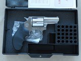 Late 90's Vintage Taurus Model 605 Custom .357 Magnum Stainless Steel Revolver w/ Box, Etc.
** Discontinued Factory Ported Barrel Model ** - 3 of 25