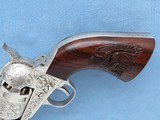 Engraved Signature Series Custer Colt 1861 Army's in Case, Cal. .36 Percussion, 1999 Vintage - 21 of 25