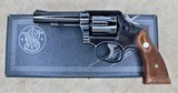 SMITH AND WESSON MODEL 10-6 WITH MATCHING BOX, PAPERWORK AND CLEANING KIT 38 SPECIAL SOLD - 1 of 17