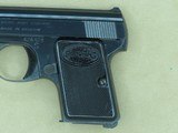 1968 Vintage Browning Baby .25 ACP Pistol w/ Pouch & Owner's Manual
** Excellent Condition Original Example ** - 7 of 25