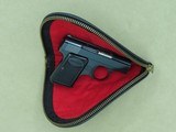 1968 Vintage Browning Baby .25 ACP Pistol w/ Pouch & Owner's Manual
** Excellent Condition Original Example ** - 25 of 25