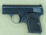 1968 Vintage Browning Baby .25 ACP Pistol w/ Pouch & Owner's Manual
** Excellent Condition Original Example ** - 6 of 25