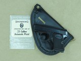 1968 Vintage Browning Baby .25 ACP Pistol w/ Pouch & Owner's Manual
** Excellent Condition Original Example ** - 1 of 25