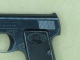 1968 Vintage Browning Baby .25 ACP Pistol w/ Pouch & Owner's Manual
** Excellent Condition Original Example ** - 9 of 25