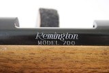 1981 Vintage Remington Model 700 BDL chambered in .22-250 Remington w/ 24" Barrel ** Iron Sights ** - 17 of 23