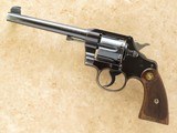 Colt Officers Model, Cal. .38 Special,
1913 Vintage Target Revolver - 1 of 10