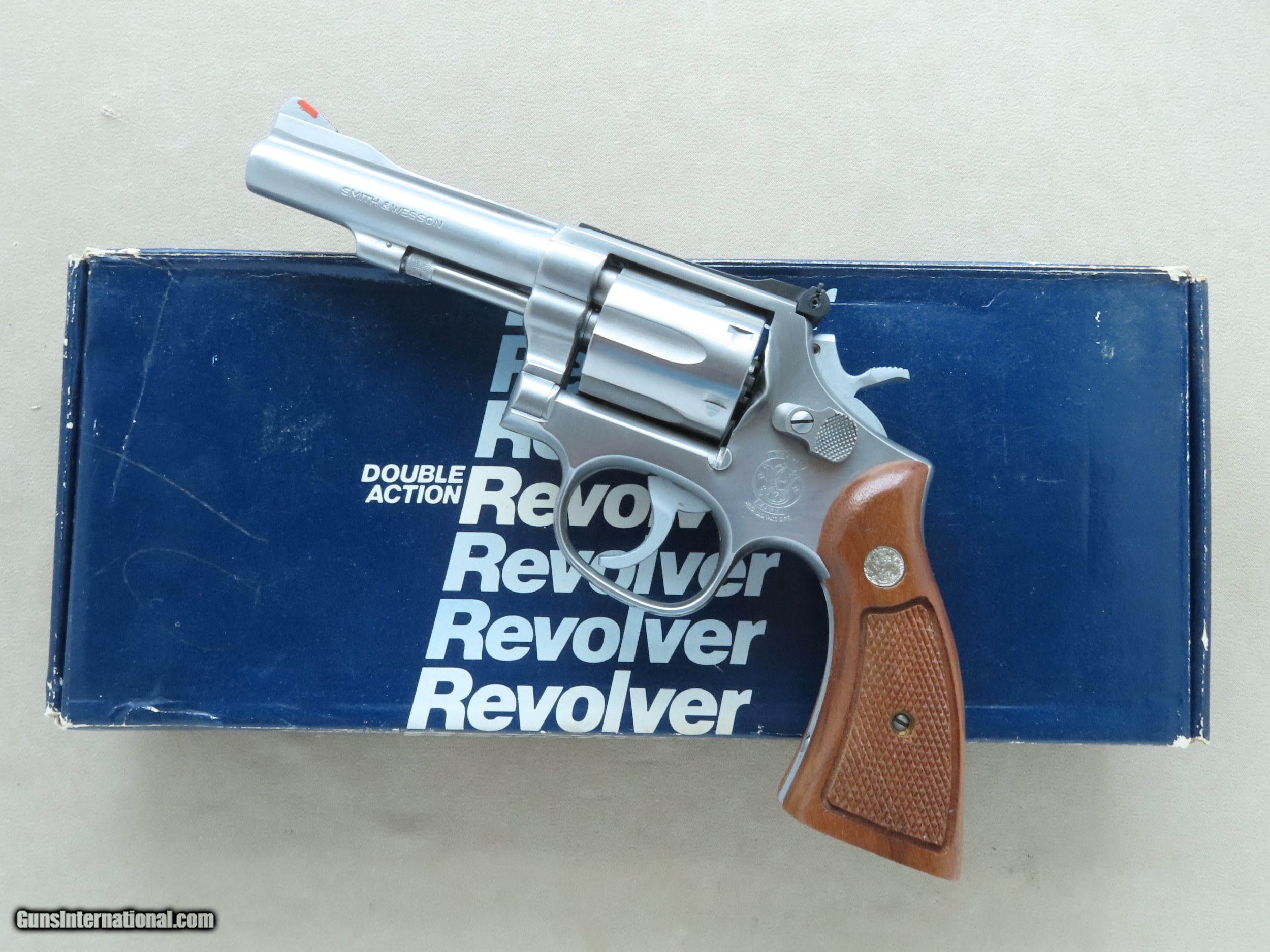 1982 Smith & Wesson Model 67-1 .38 Combat Masterpiece Stainless