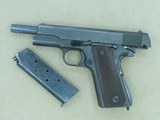 WW2 January 1945 Remington Rand 1911A1 .45 ACP Pistol
** All-Original & Correct ** - 18 of 25