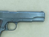 WW2 January 1945 Remington Rand 1911A1 .45 ACP Pistol
** All-Original & Correct ** - 10 of 25