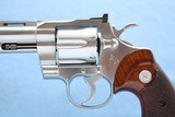 1995 Vintage Stainless Steel Colt Python Chambered in .357 Magnum w/ 8" Barrel & Original Box ** Excellent Condition !! ** - 8 of 24