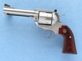 Ruger New Model Blackhawk Flat Top, Bisley Grip, Stainless, Cal. .44 Special, 4 5/8 Inch Barrel - 2 of 11