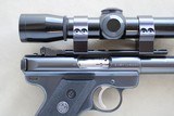 1991 Vintage Ruger Mark II Target Chambered in .22LR w/ 10" Barrel ** Leupold M8-2X ** - 7 of 17
