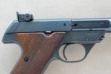 1973 Vintage High Standard The Sharpshooter .22LR Pistol
** Clean & Handsome w/ Exceptional Mechanics ** - 7 of 24