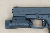 Glock Gen. 3 Model 23 .40 S&W Pistol w/ Insight Light, Custom Trigger & Lasermax Guide Rod Laser
** Exceptional Condition **SOLD** - 4 of 25