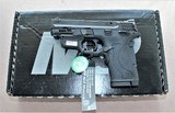 SMITH & WESSON M&P .380 SHIELD EZ WITH CRIMSON TRACE LASER, MATCHING BOX,EXTRA MAG AND PAPERWORK**ANIB**