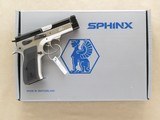 Sphinx AT 2000 P Pistol, Cal. 9mm, New in Box - 1 of 14