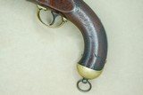 1856 Vintage Springfield Model 1855 Pistol Carbine in .58 Caliber Cap & Ball
** Excellent All-Original Example ** "SOLD" - 9 of 25