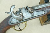 1856 Vintage Springfield Model 1855 Pistol Carbine in .58 Caliber Cap & Ball
** Excellent All-Original Example ** "SOLD" - 23 of 25