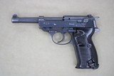 WWII 1945 Manufactured Spreewerk CYQ P-38 chambered in 9mm - 1 of 23