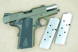 2003 Springfield Armory OD Green 1911-A1 Micro Compact Lightweight .45 ACP Pistol w/ Box, 2 Mags, Etc.
** OD Green 2003 Only **SOLD** - 20 of 25