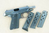 1983 Vintage Walther Interarms PPK/S .380 ACP Pistol w/ Box, Test Target, Paperwork, & 3 Magazines
** Handsome Lightly Used Example ** - 25 of 25