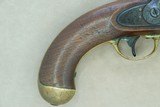 1854 Vintage U.S. Military Model 1842 Dragoon Pistol by I.N. Johnson of Middletown, CT. in .54 Caliber Cap & Ball
** All-Original! ** - 2 of 25