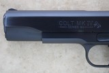 1983 Vintage Colt Government Model MKIV chambered in .45acp with 5" Barrel ** Exceptionally Clean Series 80 ** SOLD - 4 of 22