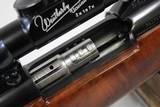 Late 1960's - Early 1970's Vintage Weatherby Mark V Deluxe chambered in .300 Weatherby Magnum ** West German Manufactured
& Weatherby Scope ! - 24 of 25