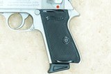 1994 Vintage Interarms Walther Stainless PPK/S in .380 ACP w/ Box, Manual, Test Target, & 2 Mags
** SUPERB Condition! **SOLD** - 5 of 25