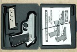 1994 Vintage Interarms Walther Stainless PPK/S in .380 ACP w/ Box, Manual, Test Target, & 2 Mags
** SUPERB Condition! **SOLD** - 2 of 25