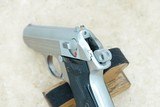 1994 Vintage Interarms Walther Stainless PPK/S in .380 ACP w/ Box, Manual, Test Target, & 2 Mags
** SUPERB Condition! **SOLD** - 22 of 25