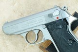 1994 Vintage Interarms Walther Stainless PPK/S in .380 ACP w/ Box, Manual, Test Target, & 2 Mags
** SUPERB Condition! **SOLD** - 23 of 25