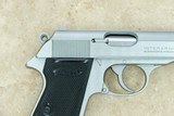 1994 Vintage Interarms Walther Stainless PPK/S in .380 ACP w/ Box, Manual, Test Target, & 2 Mags
** SUPERB Condition! **SOLD** - 10 of 25